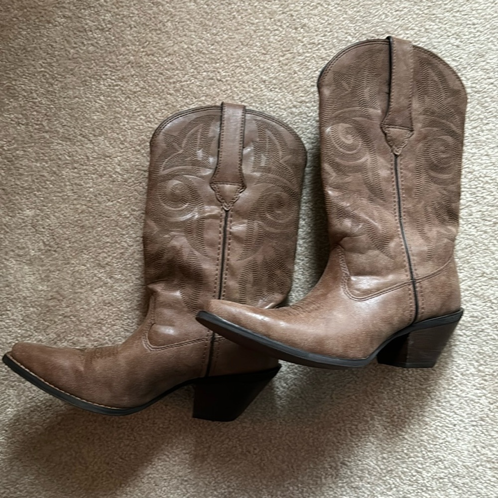 Durango boots light brown 7.5